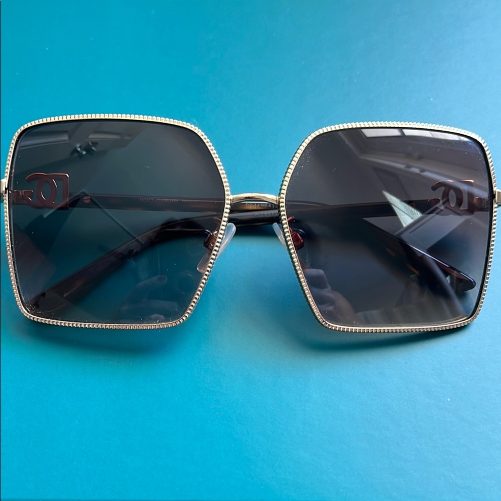 Dolce and Gabbana gold rimmed  Sunglasses